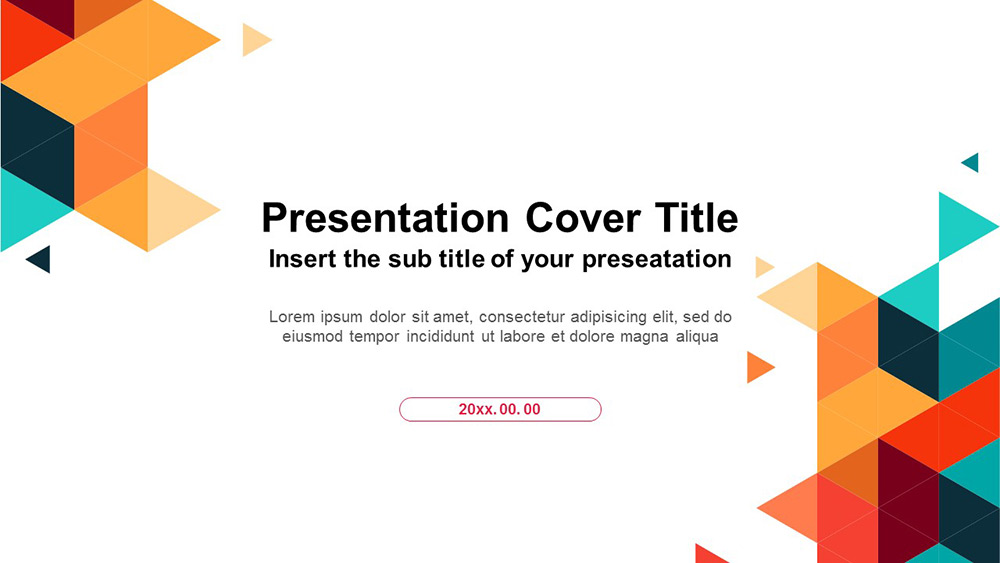 Polygonal background business