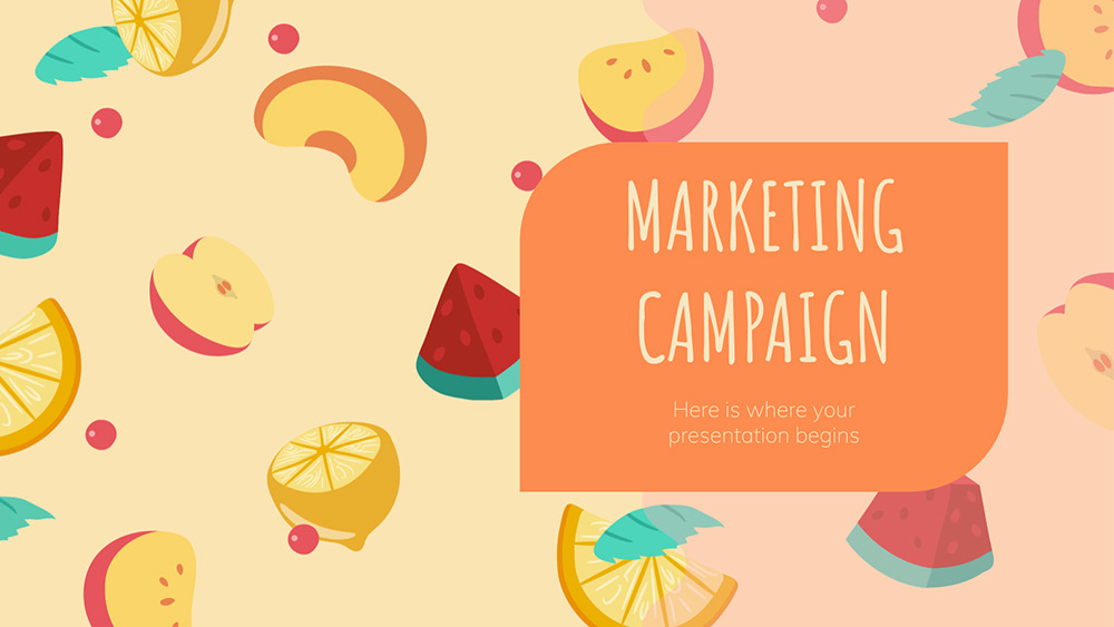 Fruits Marketing Campaign
