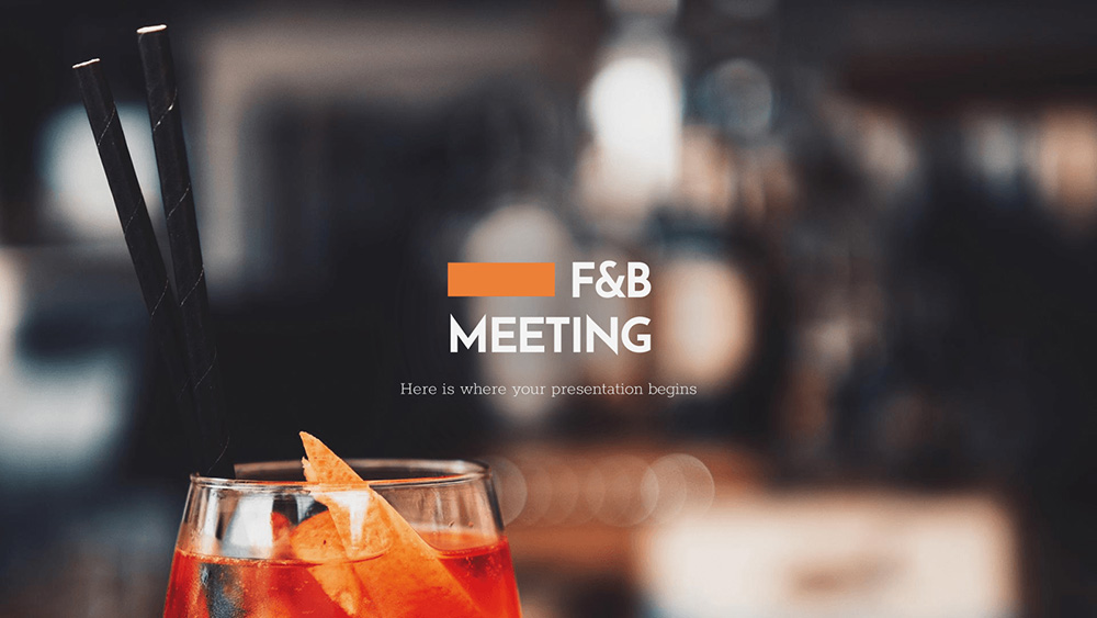 Food & Beverage Meeting
