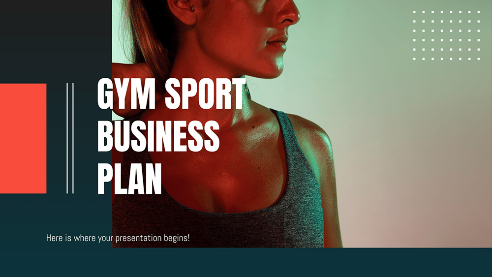sports academy business plan ppt Gym Sport Business Plan