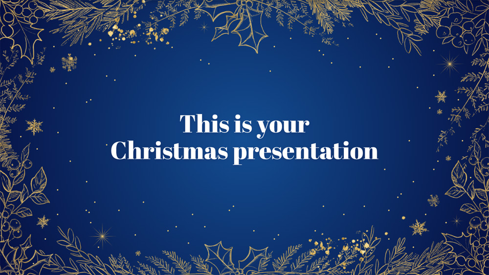 Golden Christmas