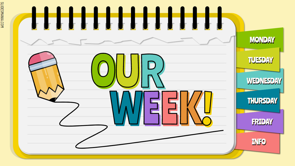 Elementary Weekly Agenda