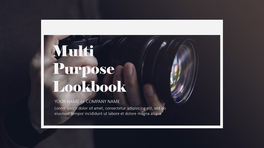 Multi purpose lookbook