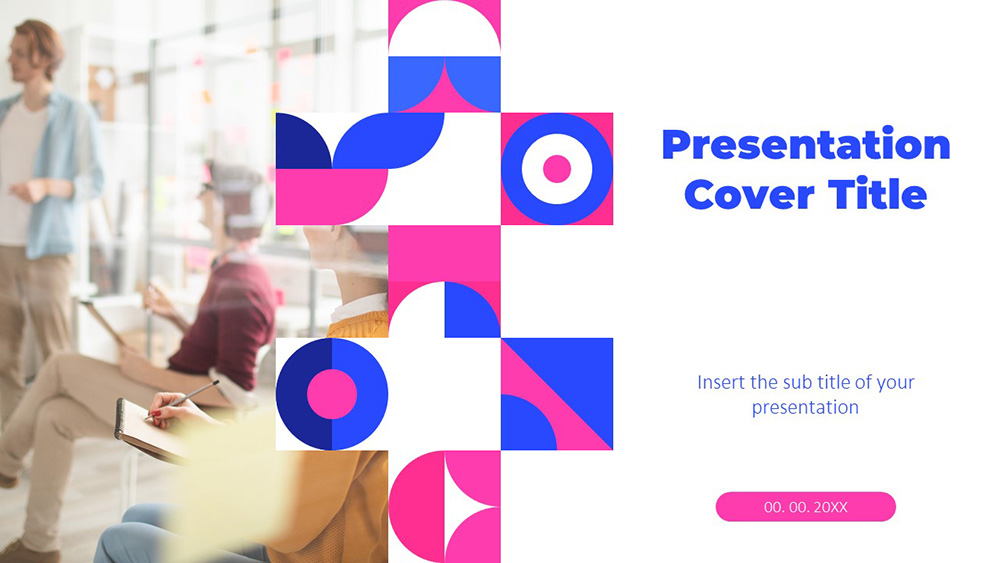 Geometric Graphic presentation template