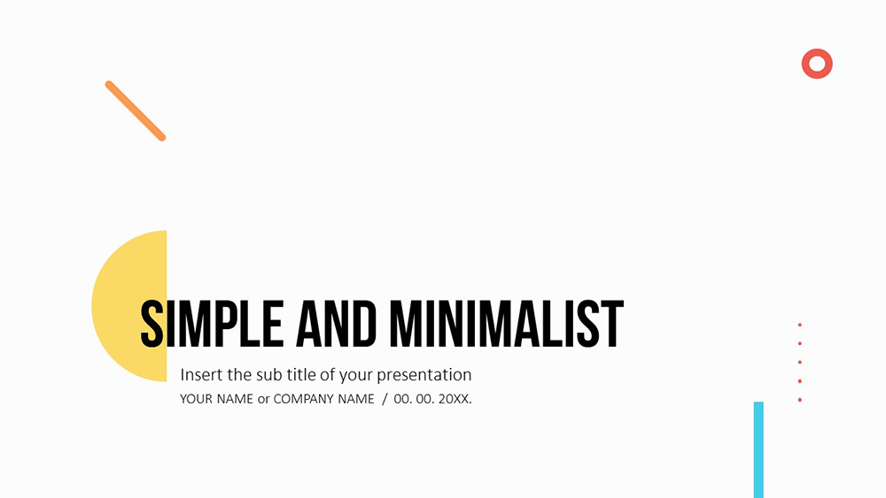 Simple Minimalist