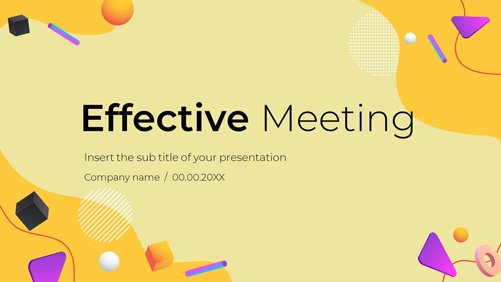 Effective Meeting