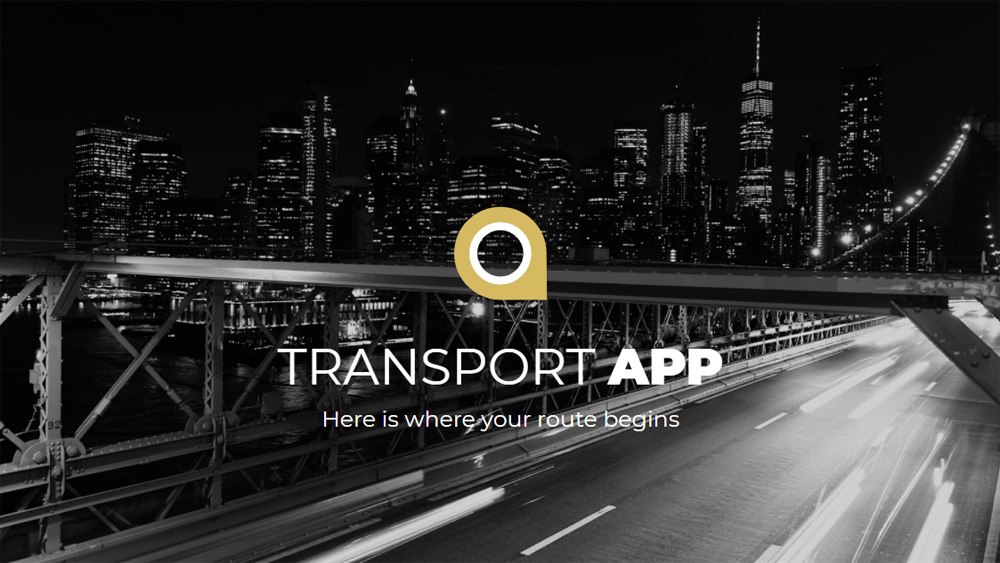 Transport App Pitch Deck