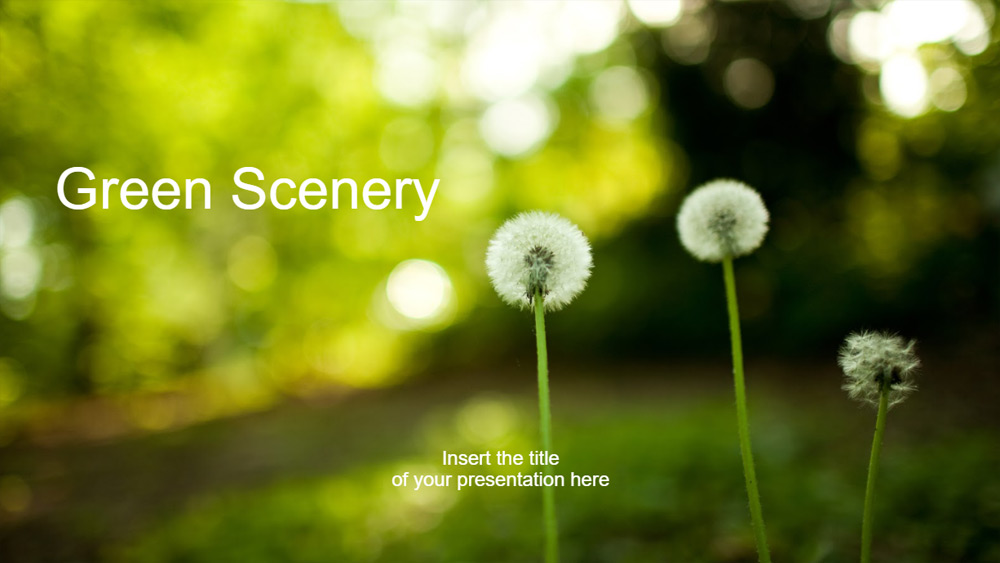 Green Scenery