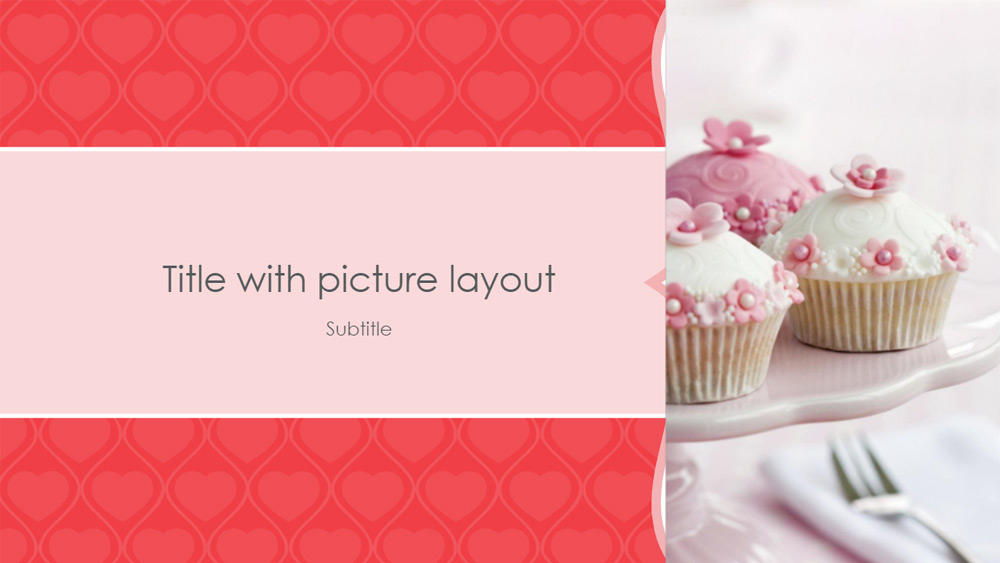 Pink hearts photo album