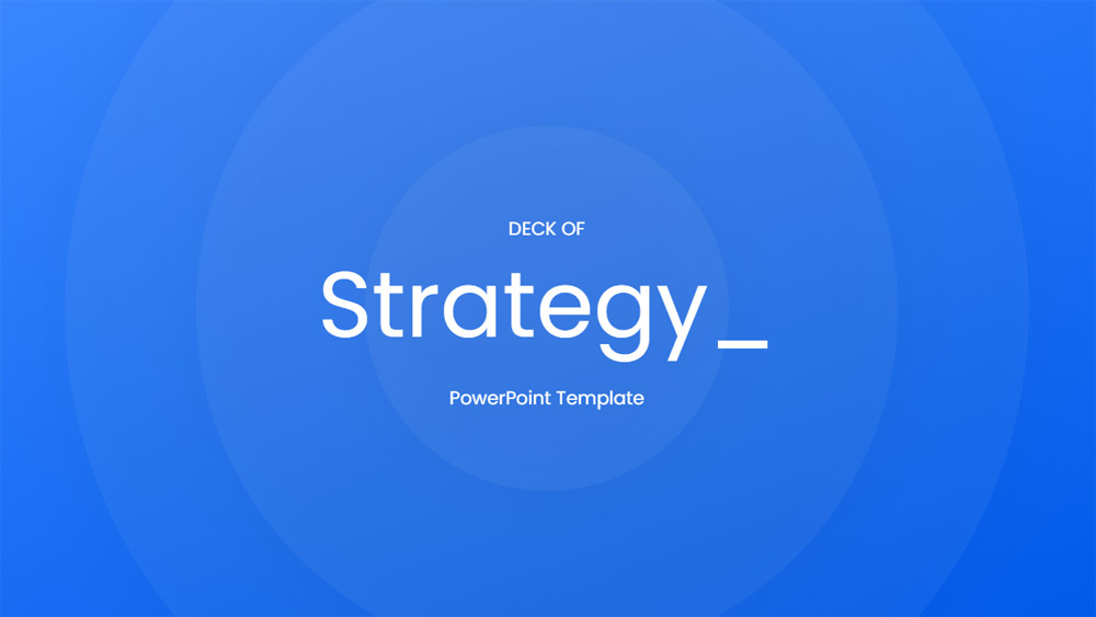 Business Strategy Deck