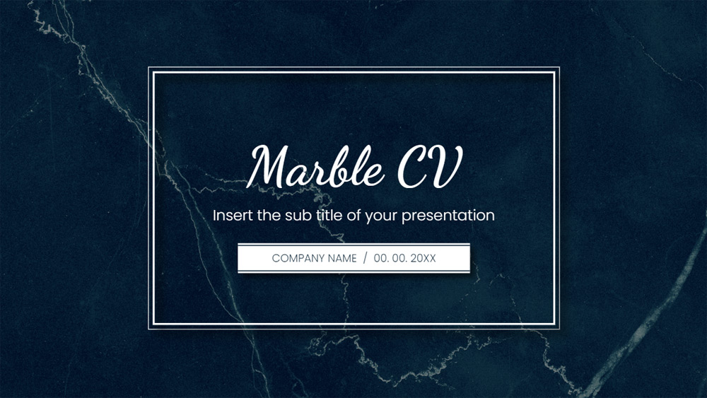 Marble CV
