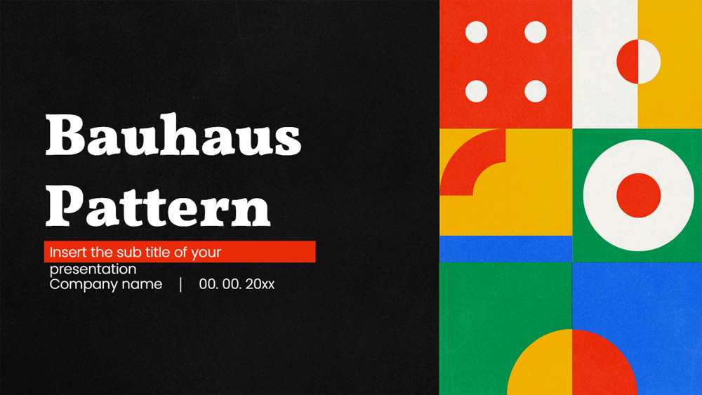 Bauhaus Pattern