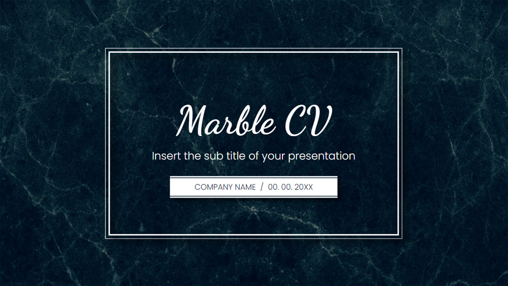 Marble CV