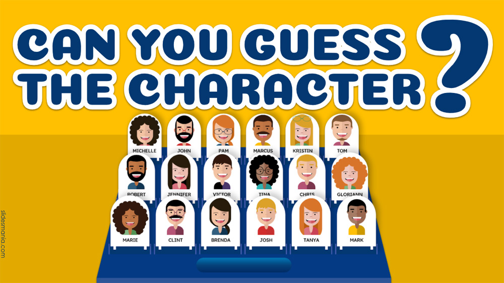 Can you guess the character?