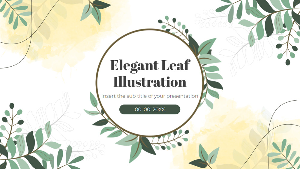 Elegant Leaf Illustration