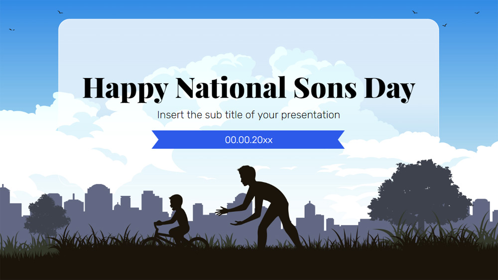 Happy National Sons Day