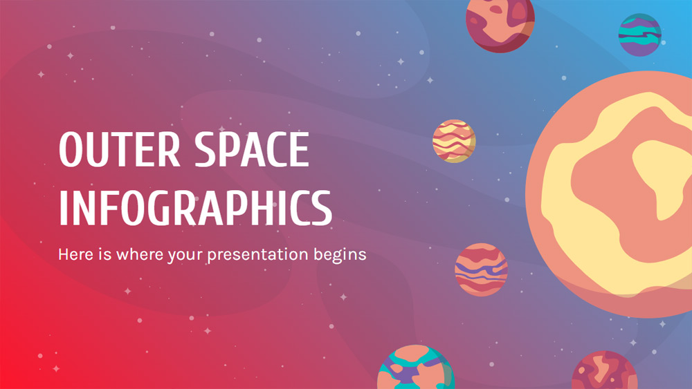 Outer Space Infographics
