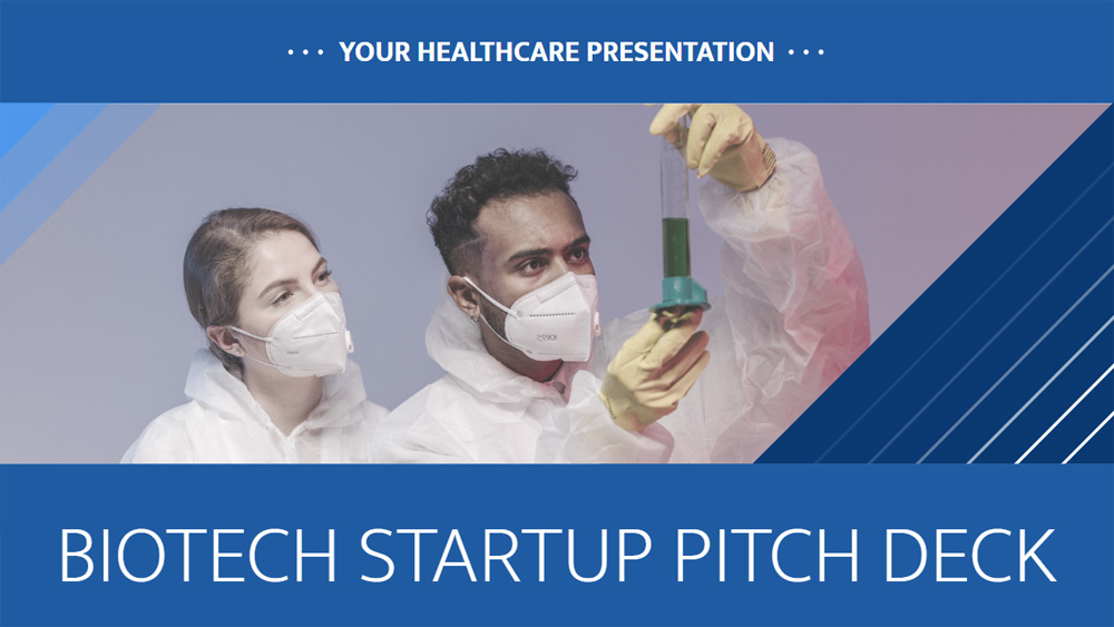 Biotech startup pitch deck