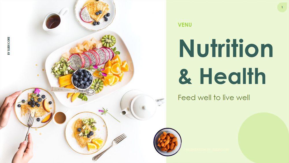 Nutrition & Health Free Template Venu