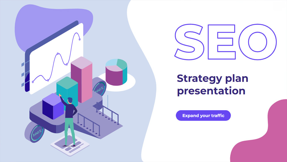 Pointer. SEO Strategy Plan Free Presentation Template