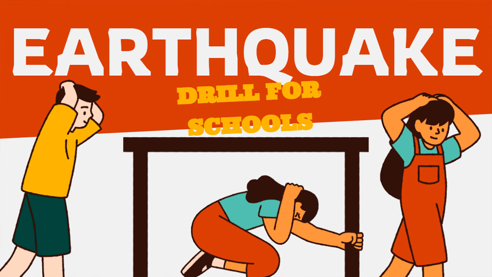 School Earthquake Drill