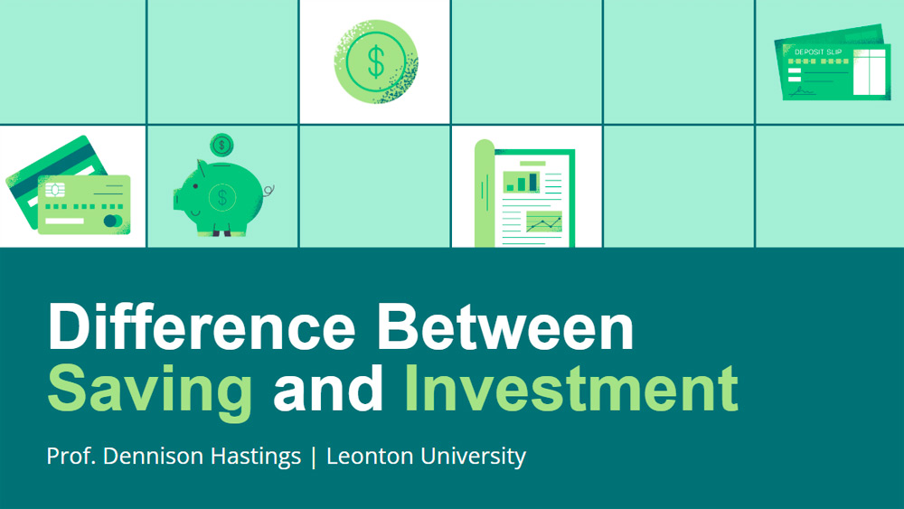 Saving vs Investment