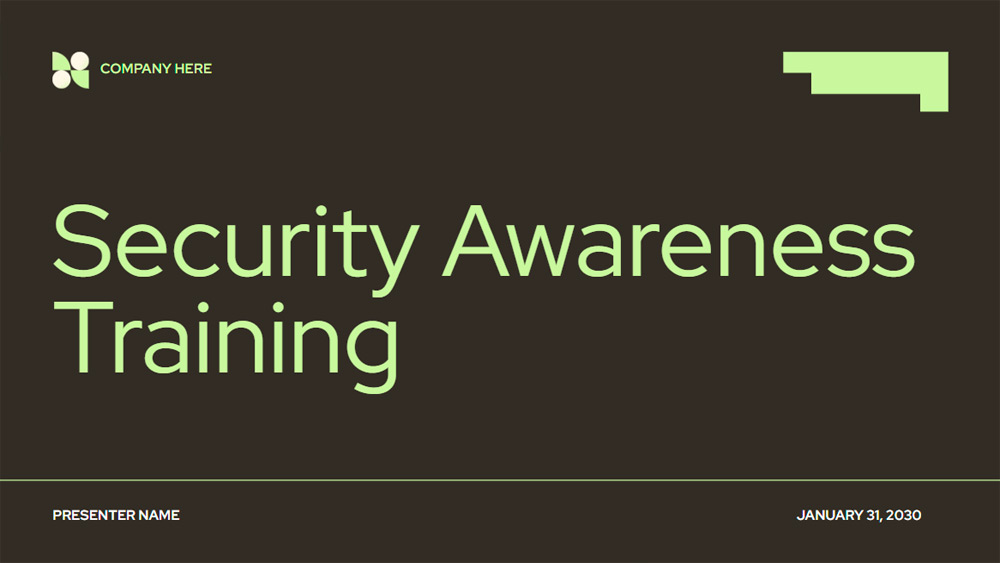 Employee Security Training