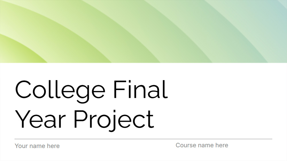 Final Year Project